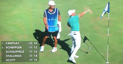 Rory McIlroy throws remote controlled ball into water during unusual incident
