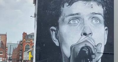Amazon apologise after iconic Ian Curtis mural painted over to promote new Aitch album