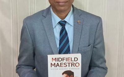 “Midfield Maestro” Amalraj releases biography