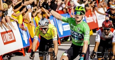 Sam Bennett flies home to win second successive stage at the Vuelta a Espana