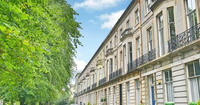 Glasgow property: West end townhouse with twin Paris balconies on the market for £225k