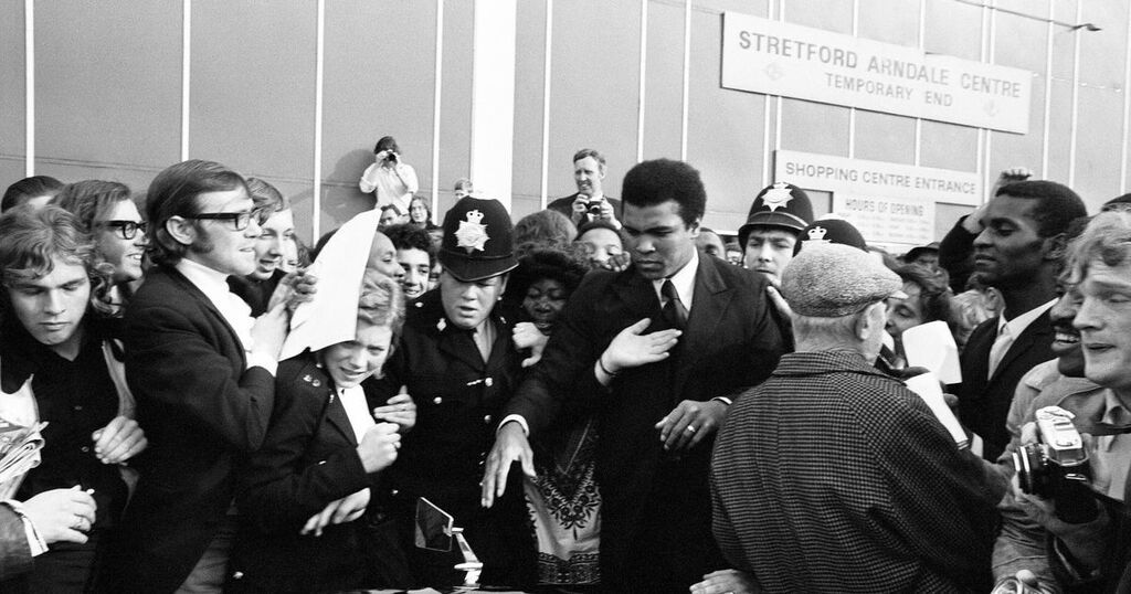 The time Muhammad Ali visited Tesco in Manchester and…