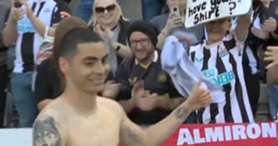 Jack Grealish left red-faced as Miguel Almiron aims subtle dig after Man City jibes