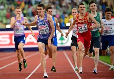 Spain's Mariano Garcia wins men's European 800m title