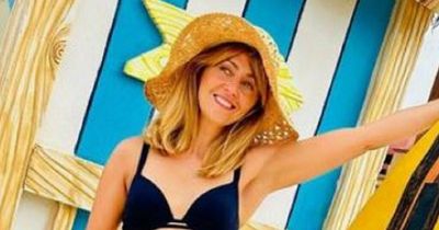 Corrie's Samia Longchambon 'on fire' as she shows off her stunning figure in swimwear
