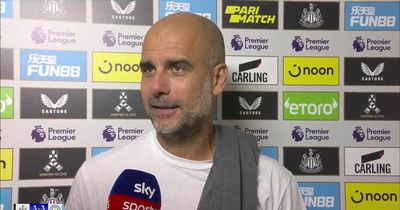 Pep Guardiola in agreement with Jurgen Klopp on Newcastle ace Allan Saint-Maximin