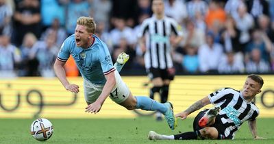 Newcastle's Trippier reveals what he told Kevin De Bruyne after red card incident in Man City draw