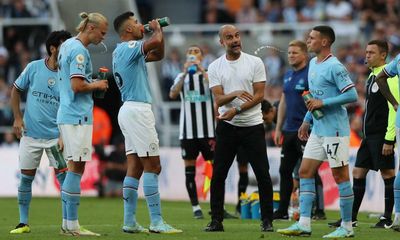 Pep Guardiola praises ‘top class’ Eddie Howe and aggression of Newcastle