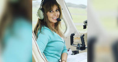 Carol Vorderman celebrates anniversary of her 'world first' journey