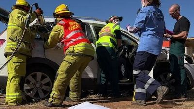 Car crash simulation brings outback first responders together for crucial training