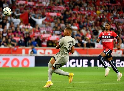 Mbappe scores in record time as Ligue 1 hits red cards high