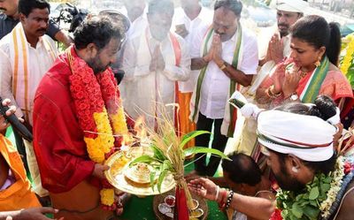 Government committed to developing temples in State: Deputy CM K. Narayanaswamy