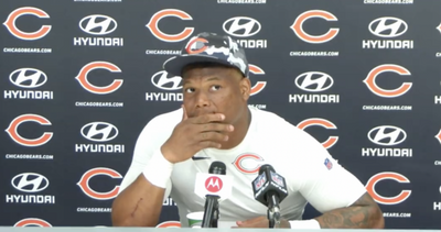 David Montgomery hilariously explained that the Bears will either run or pass the ball this season