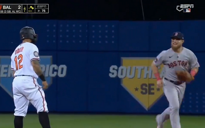 A mic’d up Christian Arroyo begged Rougned Odor not to punch him after being hit by pitch