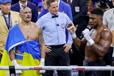 Beaten Joshua admits 'I let myself down' with post-fight antics