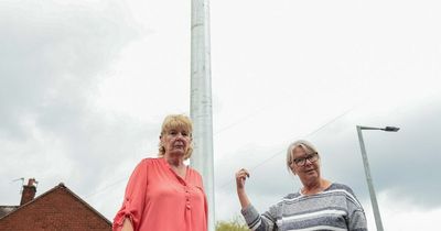 Residents' fury over 15 metre high 6G mast that appeared without warning