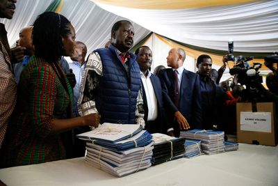 Kenya's Odinga challenges election result 'criminality' in court