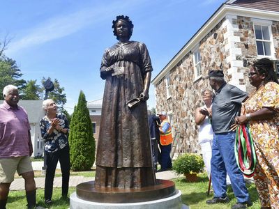 A statue honors a once-enslaved woman who won her freedom in court