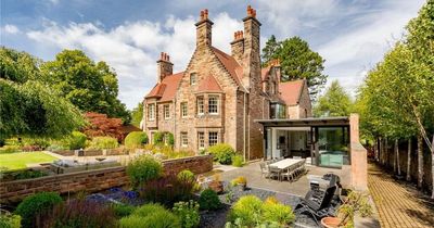 Edinburgh property: Fairytale mansion boasting a library and gym hits the market