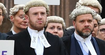 Criminal barristers go on strike from next week - and it will last INDEFINITELY