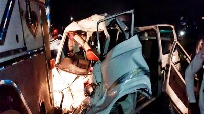UP: 6 killed after collision between truck and van in Delhi-Yamunotri Highway