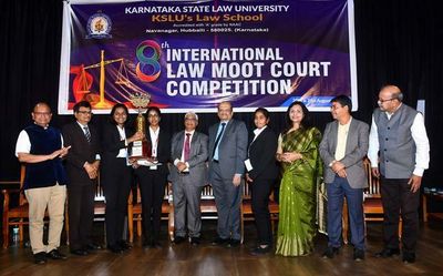 Chennai law school wins moot court competition at KSLU