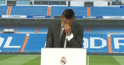 Casemiro breaks down in tears as he explains reasons for joining Man Utd