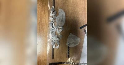 Woman found with 'numerous' wraps of heroin after police search