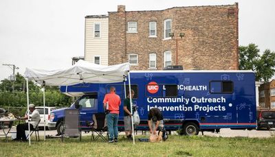 A converted RV offers a new hope for fighting opioid deaths in the city’s hardest-hit areas