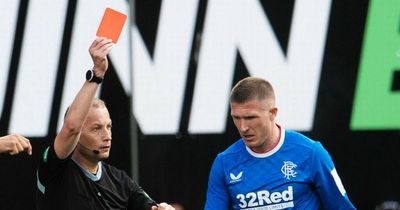Rangers appeal John Lundstram's red card vs Hibs as they make 'wrongful dismissal' claim to SFA