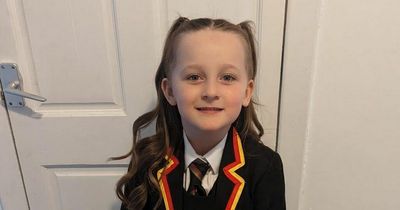 Mum shares first day at school pictures in side-splitting before and after