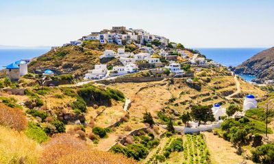 ‘In a single walk you can see an acropolis, falcons and eagles’: hiking Greece’s ancient island paths