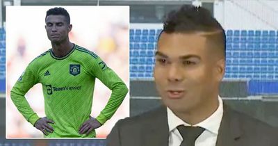 Casemiro makes concerning Cristiano Ronaldo admission after agreeing Man Utd transfer reunion