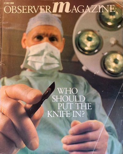‘It’s just glorified plumbing’: incisive interviews with Britain’s surgeons, 1988