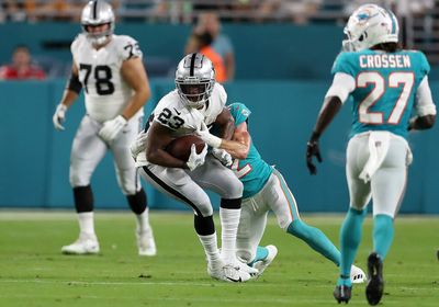 Best images from Raiders win over Dolphins in Week 2 of preseason