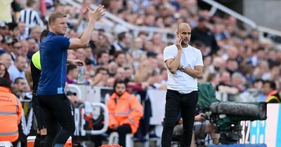 Pep Guardiola and John Stones reaction shows Eddie Howe gets his ultimate Newcastle United wish