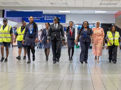 All-Black, all-female American Airlines crew flies from Dallas to honor Bessie Coleman