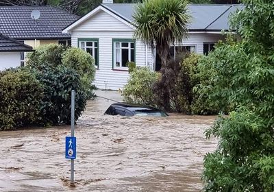 Jacinda Ardern says New Zealand’s flood-prone areas not ready to cope with climate crisis