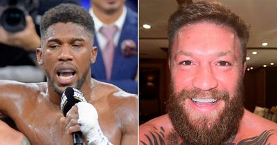 Conor McGregor claims Anthony Joshua gave him a "shout out" during epic speech