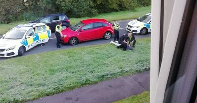 Disqualified Lanarkshire joyrider dodges jail after high speed cop chase whilst kids were in the car