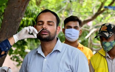 Daily cases of COVID-19 fall below the 10,000 mark