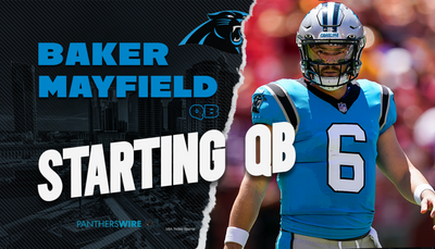 Panthers announce Baker Mayfield as starting QB