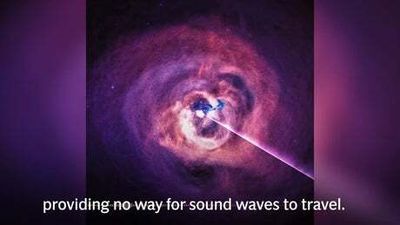 Here is what a black hole in space sounds like!