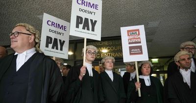 The all-out barristers strike is going to have a huge impact on justice in Manchester