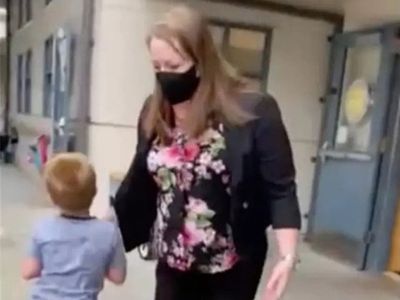 Video of four-year-old being sent home from California elementary school for not wearing mask sparks anger