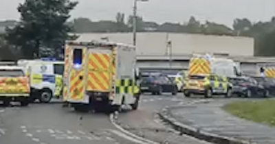 Five youths hospitalised after being hit by vehicle in Glasgow as man arrested