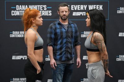 Dana White’s Contender Series 51 faceoff highlights video, photo gallery from Las Vegas