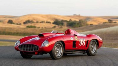Most Expensive Auction At Monterey 2022 Is 1955 Ferrari Selling For $22M
