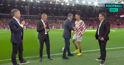 What Cristiano Ronaldo did to Jamie Carragher before Manchester United vs Liverpool