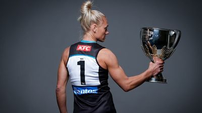 AFLW star Erin Phillips reflects on becoming Port Adelaide's inaugural captain